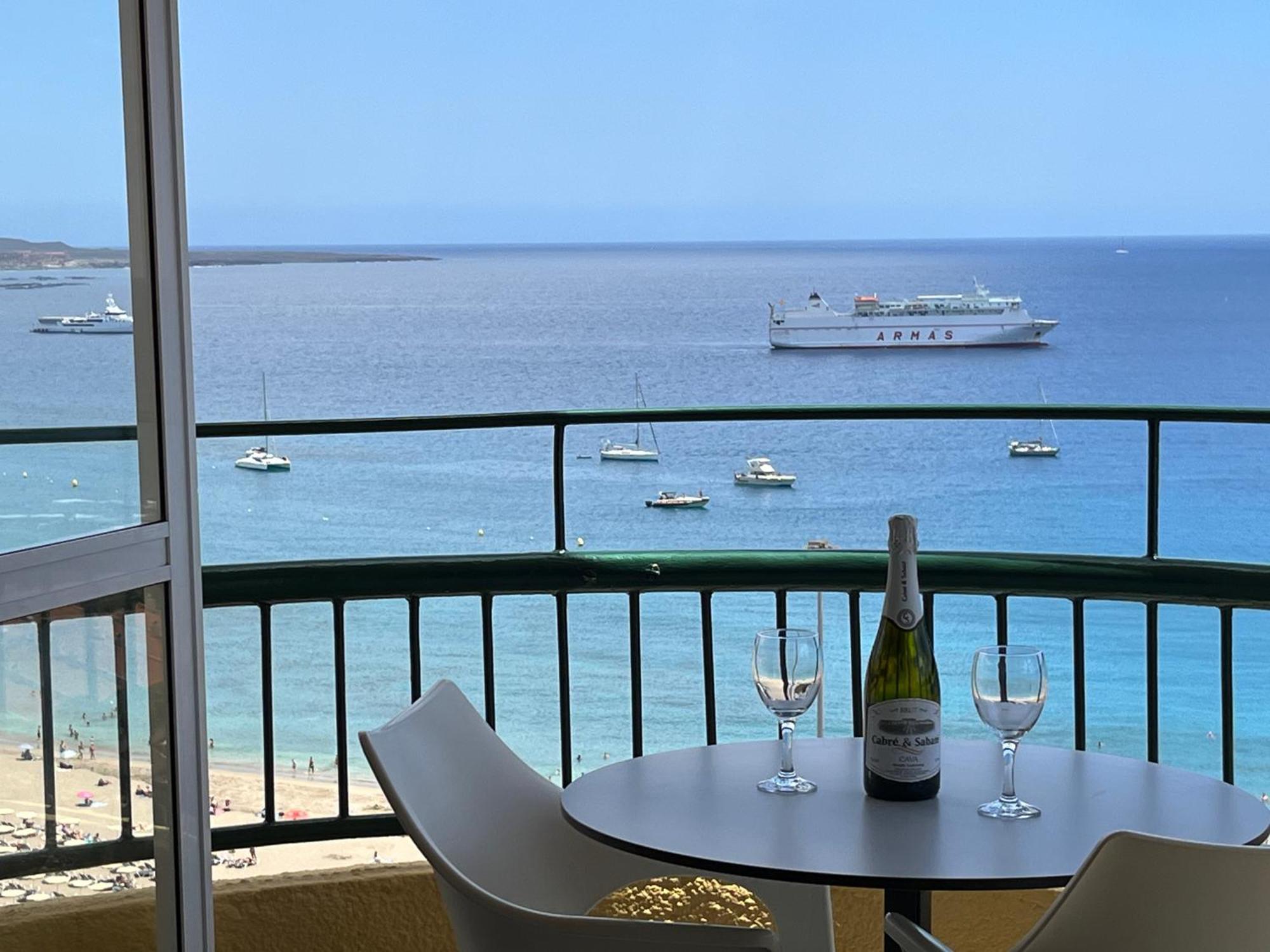 Appartement Torres Del Sol 14 Floor Ocean'S Balcony à Arona  Extérieur photo